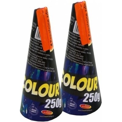 Fontána Vulkán 250 g Colour 2 ks