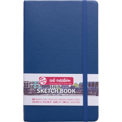 Talens Art Creation Sketchbook v pevné vazbě Navy Blue 13 x 21