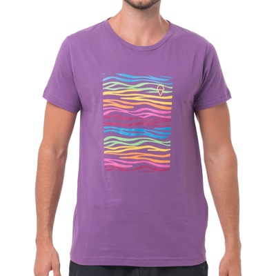 69slam Мъжка тениска 69SLAM ZEBRA NEON PURPLE 69slam | Lilav Mnogotsveten | МЪЖЕ | S