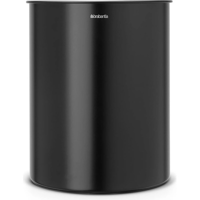 Brabantia Матово-черно стоманено кошче за боклук 15 l - Brabantia (181443)