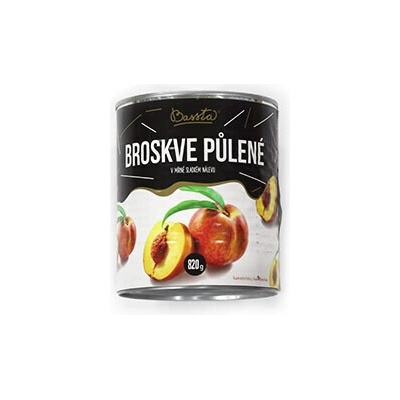 Bassta Kompót Broskyne polené 820 g