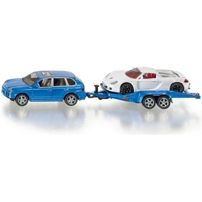 SIKU Super 2544 Osobní automobil s přepravním přívěsem