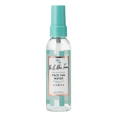 Mr & Mrs Tannie Mr & Mrs Tannie, Face Tan Water, Jojoba Oil, Hydrating, Self-Tanning Spray, For Face, 75 ml