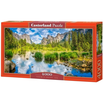 CASTORLAND Yosemitské údolí Yosemite Valley USA 4000 dílků