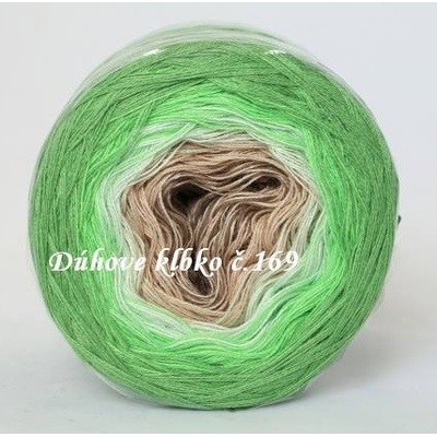 Duhové klubíčko 169, 3nitka 750 m