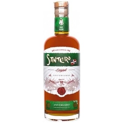 Santero 10 Anniversary 37,5% 0,7 l (čistá fľaša)
