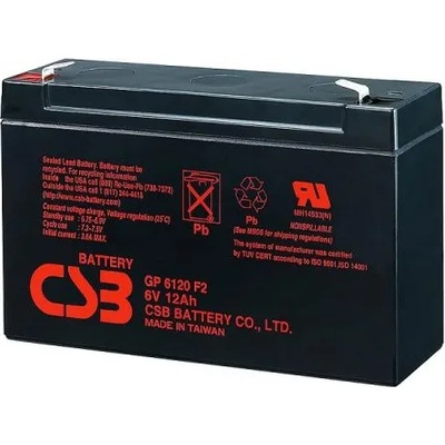 Eaton CSB 6V 12Ah, GP6120F2 (GP6120F2)