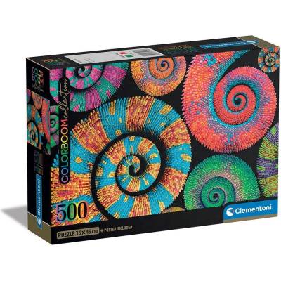 Clementoni 500ч. Пъзел Colorboom Curly Tails (1010800F)