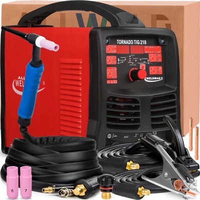 Weldman SPAWARKA TIG TORNADO 210 KPW4 10-210 A