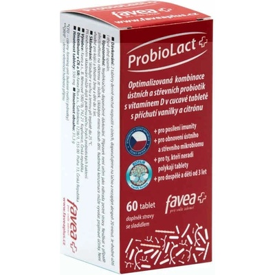Favea ProbioLact Plus 60 tabliet