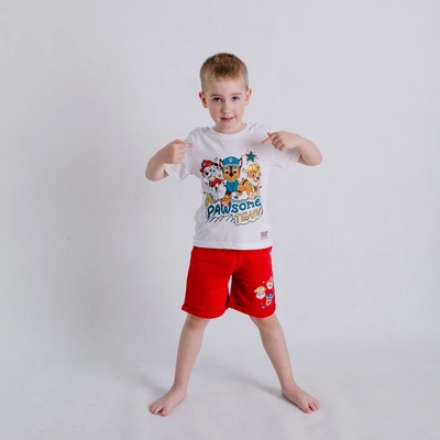Letný set Paw Patrol červený