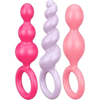 Image 1 of Satisfyer Комплект 3 бр. анални играчки от силикон Satisfyer Plugs
