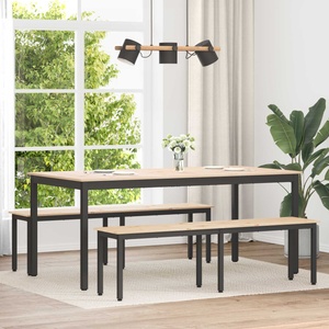vidaXL Пейка Естествен 160 x 35 x 45 cm Солидно борово дърво (892775)