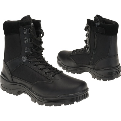 Mil-tec tactical s dvoma zipsami YKK čierná