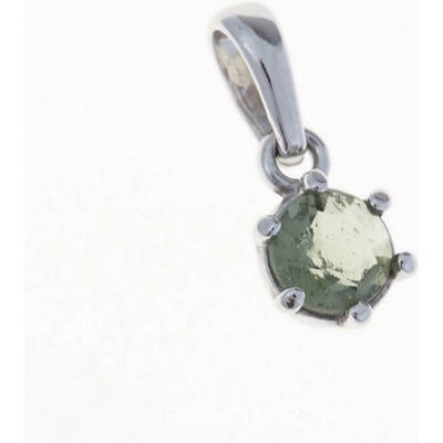 My Moldavite Stříbrný přívěsek s vltavínem 1138