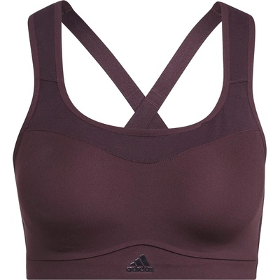 adidas TLRD Impact Training High-Support Bra Womens - Shdw Maroon