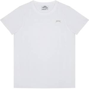 Slazenger Детска тениска Slazenger Junior Boys Plain Tee shirt - White