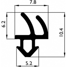 DAB Trade Těsnění DA-1388 Rehau (EPDM)