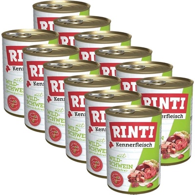 RINTI Консерва RINTI с дивечово месо 12 x 400 г