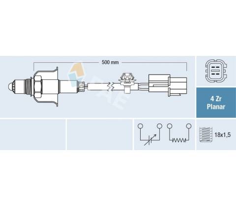 Lambda sonda FAE 77712