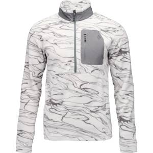 Black Diamond Мъжки поларен пуловер Black Diamond Rift Half-Zip Fleece Jacket Fleece jumper - Relief / Alloy / Steel Grey - размер XL (005-7121-0314)