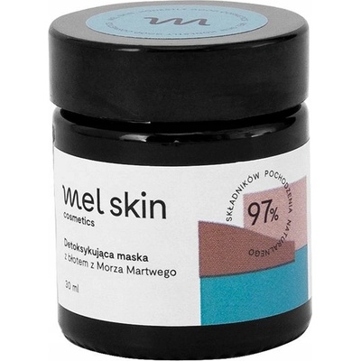 Mel Skin Detoxifying bahenní maska s minerály z Mrtvého moře 30 ml