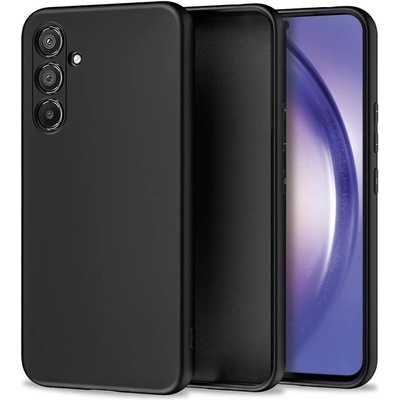 Tech-Protect Силиконов Калъф за Samsung A54, Tech-Protect Icon Soft Case, Черен (9490713931219)