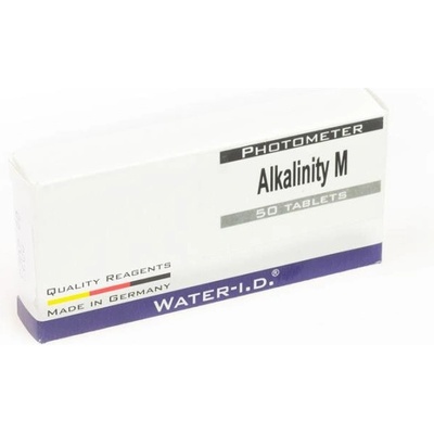 Water I.D. Alkalinity M Náhradné tablety na meranie alkality, 50 ks
