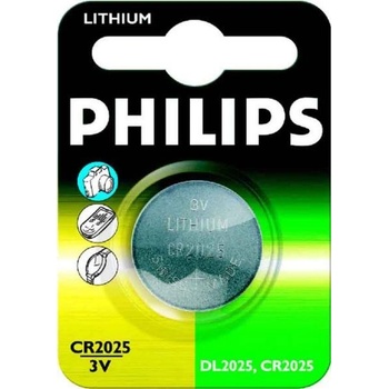 Philips Minicells CR2025/01B батерия за домакински уред Еднократна батерия Литиево-йонна (Li-Ion) (CR2025/01B)