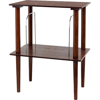 Victrola Wooden Stand with Record Holder Мебели за LP записи Dark Brown (5060647650872)