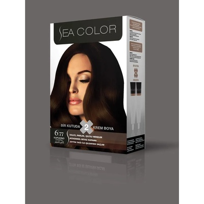 LILA Cosmetics крем боя за коса Sea Color 6.77 Cappucino