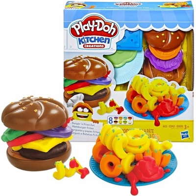 Play-Doh Kuchyň Burger a Hranolky