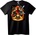 NOONEBRAND Тениска Deadpool & Wolverine огън - 6XL, Black