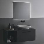 Ideal Standard Плот за мивка Ideal Standard i. life B, матово кварцово сиво, 120 см (T5284NG)