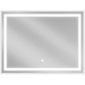Mexen Miko подсветено огледало за баня 80 x 60 cm, LED 6000K, антипара - 9819-080-060-611-00 (9819-080-060-611-00)