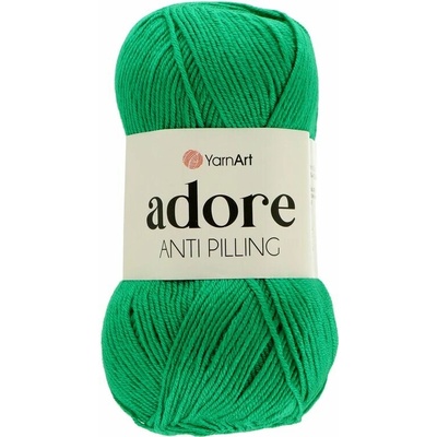 YarnArt Adore 370 zelená tráva