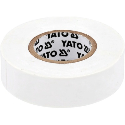 Yato Izolačná páska 19 x 0,13 mm x 20 m biela