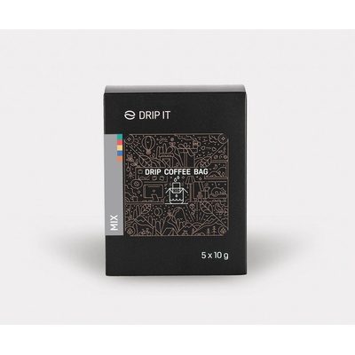 Drip it Ochutnávkové balení filtrovaná káva 5 x 10 g