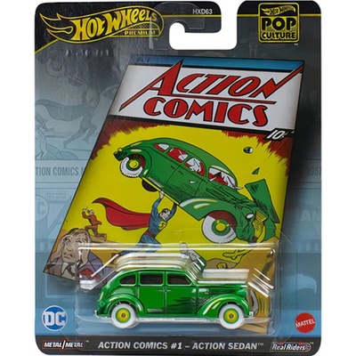 Mattel Hot Wheels Premium Pop Culture Action Comic