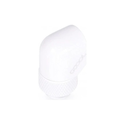 Alphacool Въртящ се L-конектор Alphacool Eiszapfen, G1/4 AG auf G1/4 IG, Бял (1019293)