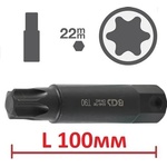 KS TOOLS Битове torx на база 22мм