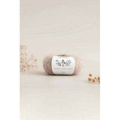 Příze Along avec Anna Silk Mohair Dune 25 g