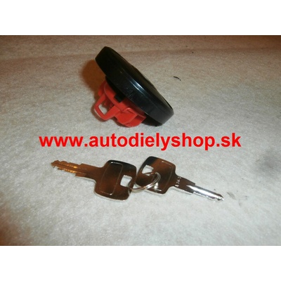 Citroen C-CROSSER 02/07- viečko nádrže + 2x kluč / BENZIN