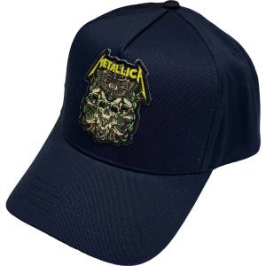 Metallica Moth Into Flame Шапка с козирка Navy Blue UNI (METCAP12N)