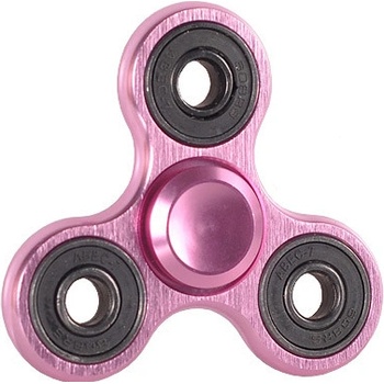 Fidget spinner KOVOVÝ růžový