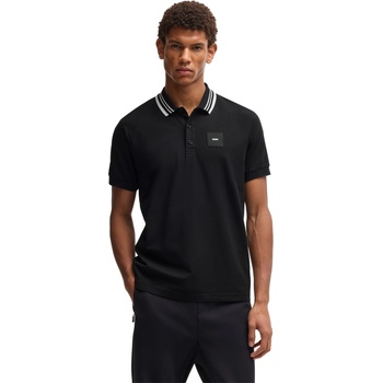 Image 1 of Boss Блуза с яка Boss Men's HBG Paddy Rib Polo Shirt Sporty Sophistication - Black 001