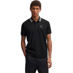 Boss Блуза с яка Boss Men's HBG Paddy Rib Polo Shirt Sporty Sophistication - Black 001