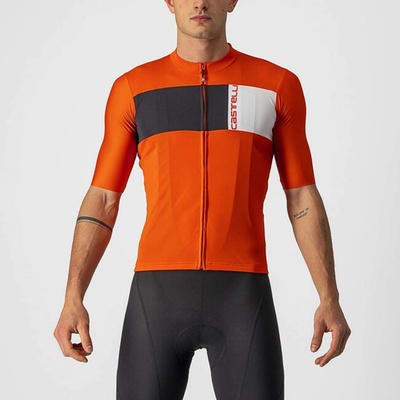Castelli PROLOGO VII béžová/černá/oranžová