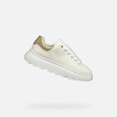 GEOX Бели маратонки Geox Puffypop за момичета Geox | Byal | Момичешки | 35