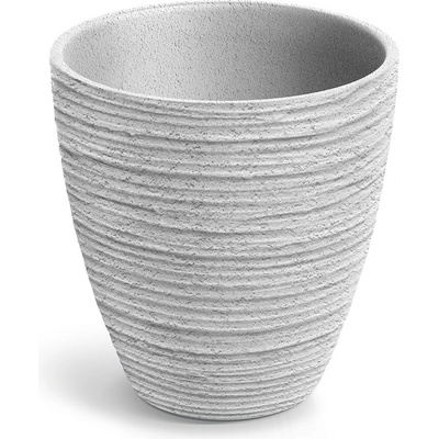 Prosperplast Plastový květináč DEFORAS betonově šedý, 40 cm